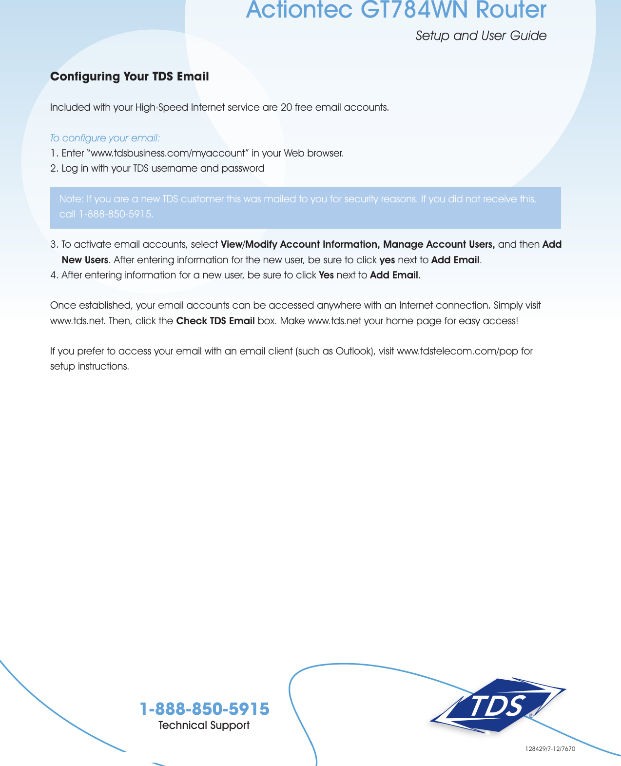 Page 10 of 10 - Actiontec Actiontec-Gt784Wn-Users-Manual- ManualsLib - Makes It Easy To Find Manuals Online!  Actiontec-gt784wn-users-manual
