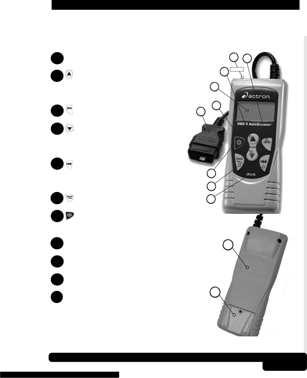 actron scanner cp9175 manual español