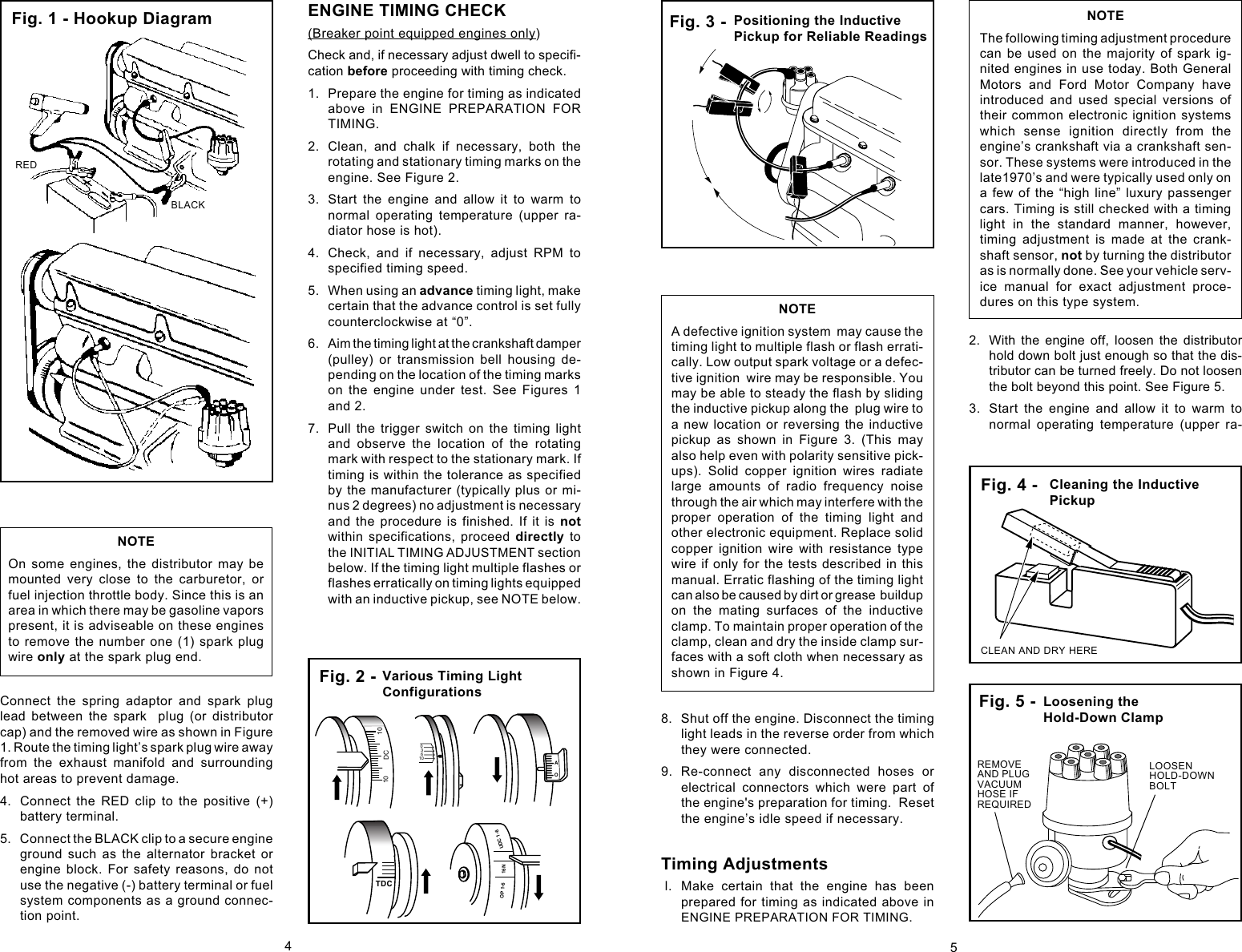 Page 3 of 8 - Actron Actron-Inductive-Timing-Light-Users-Manual-  Actron-inductive-timing-light-users-manual