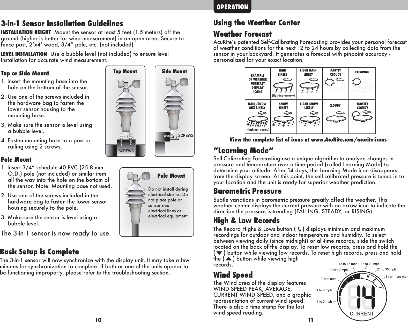 Page 6 of 9 - Acu-Rite Acu-Rite-Acu-Rite-Weather-Radio-00608Bpdi-Users-Manual- 00607-00608-instructions  Acu-rite-acu-rite-weather-radio-00608bpdi-users-manual