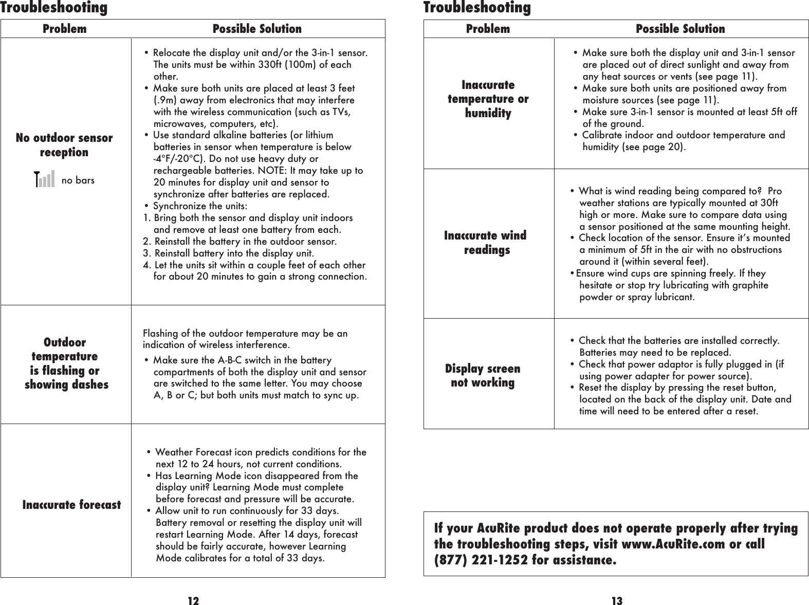 Page 7 of 9 - Acu-Rite Acu-Rite-Acu-Rite-Weather-Radio-00608Bpdi-Users-Manual- 00607-00608-instructions  Acu-rite-acu-rite-weather-radio-00608bpdi-users-manual