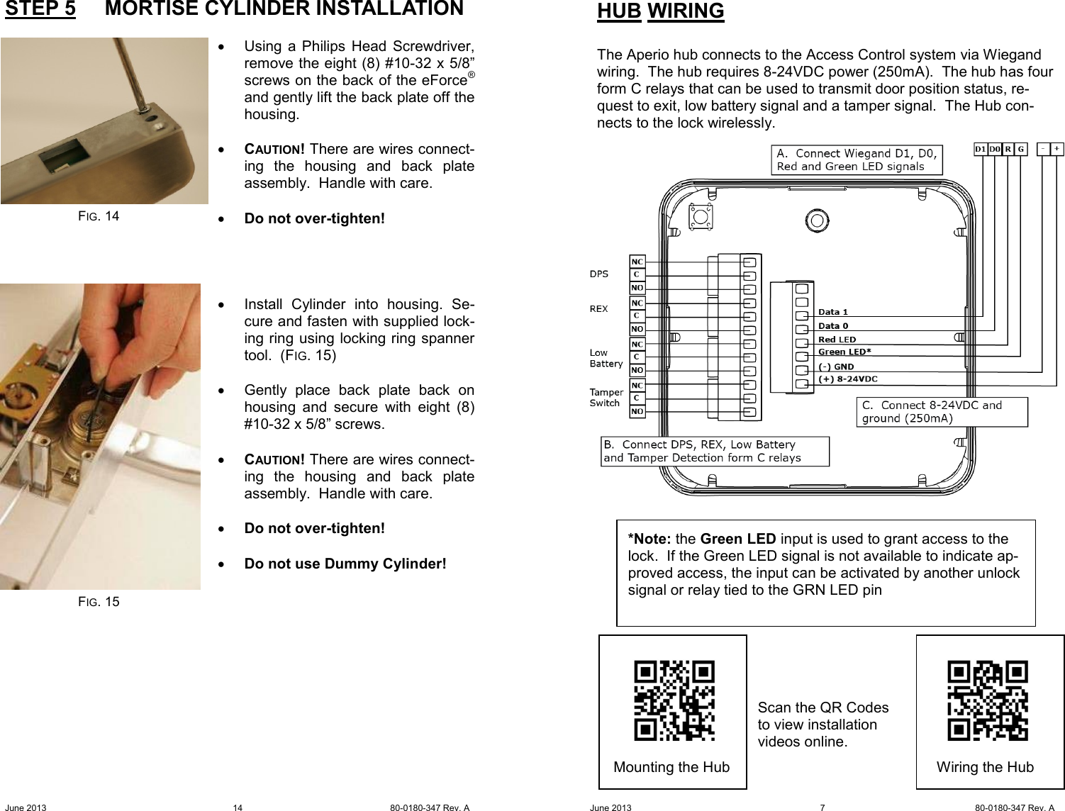 Page 7 of 10 - Adams Rite  A100-3090 Owner's Manual & Installation Instructions A100-3090H 80-0180-347 A