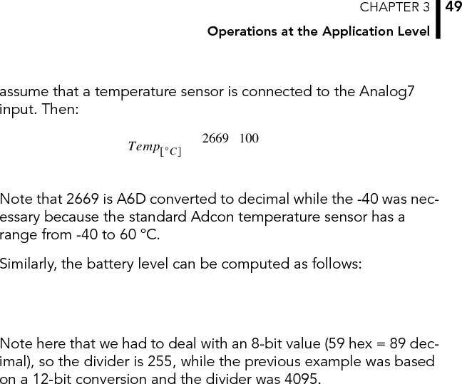 CHAPTER 3Advanced Functions50