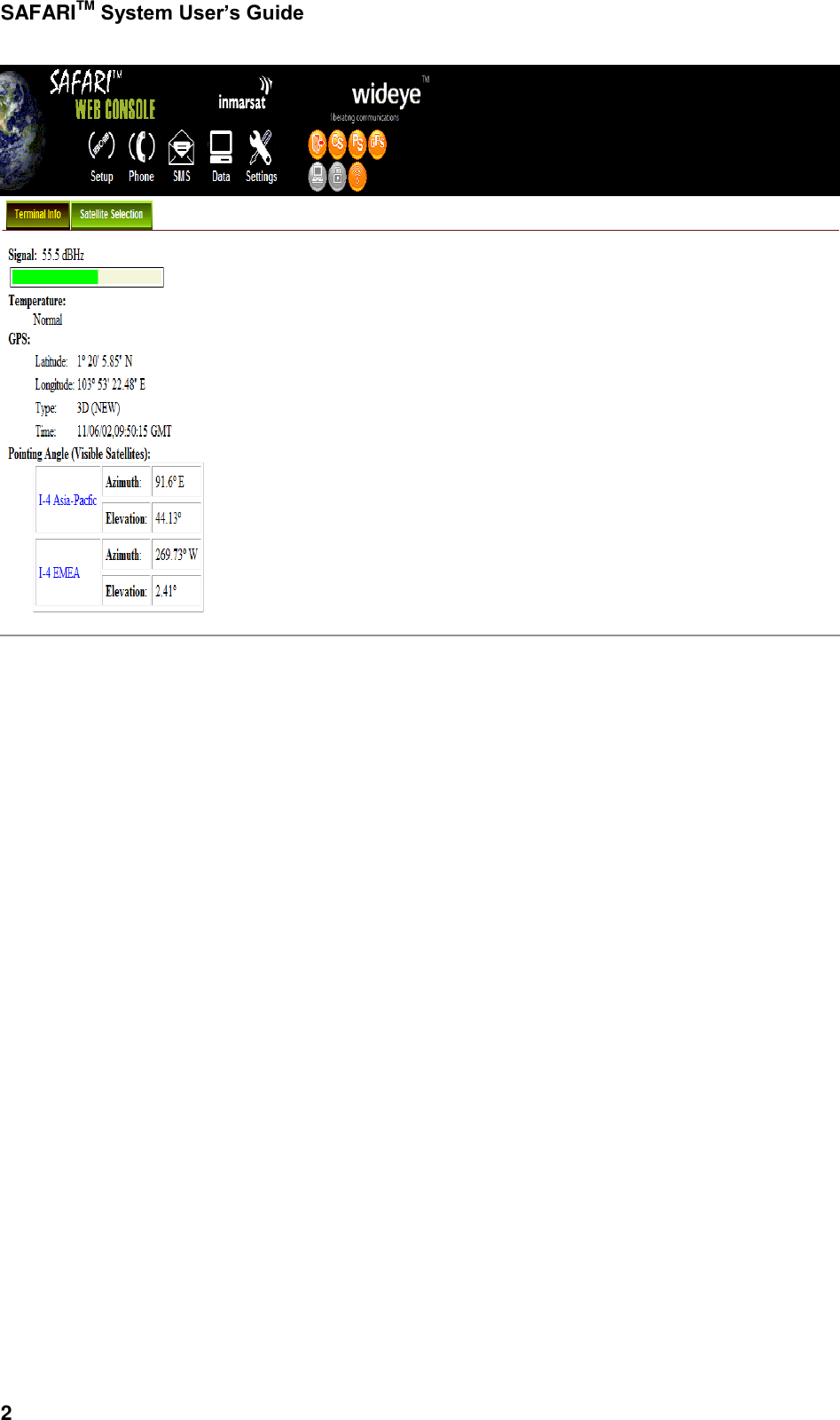 Page 50 of Addvalue Communications WESAFARI INMARSAT BGAN LAND MOBILE SATELLITE TERMINAL+ 802.11 b/g User Manual 