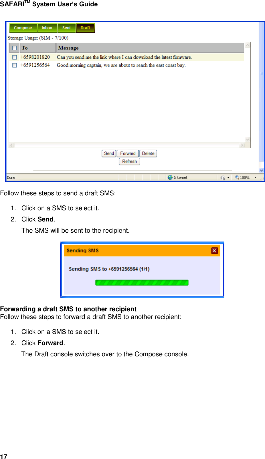 Page 65 of Addvalue Communications WESAFARI INMARSAT BGAN LAND MOBILE SATELLITE TERMINAL+ 802.11 b/g User Manual 