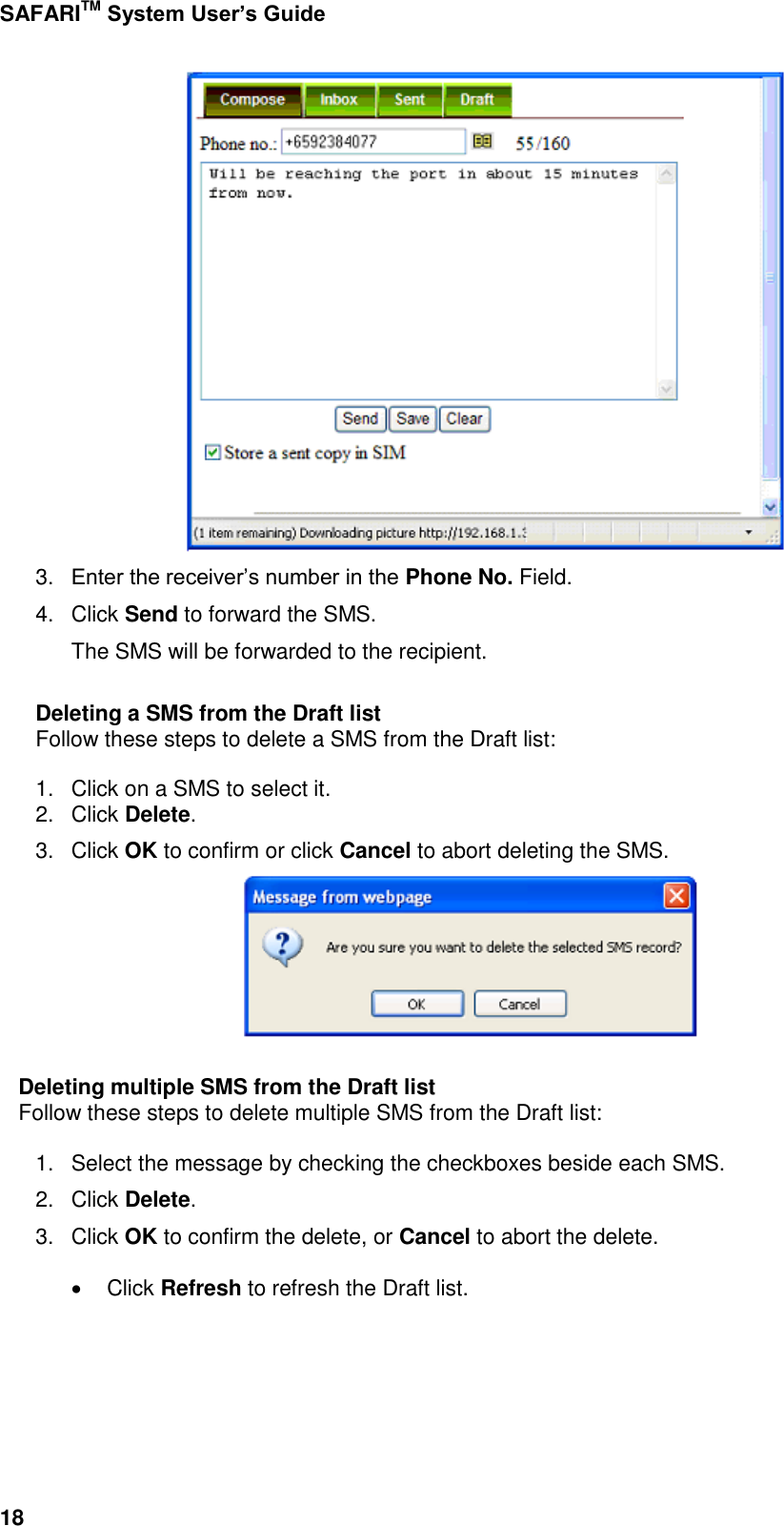 Page 66 of Addvalue Communications WESAFARI INMARSAT BGAN LAND MOBILE SATELLITE TERMINAL+ 802.11 b/g User Manual 