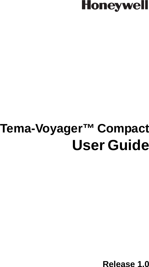 Tema-Voyager™ CompactUser GuideRelease 1.0