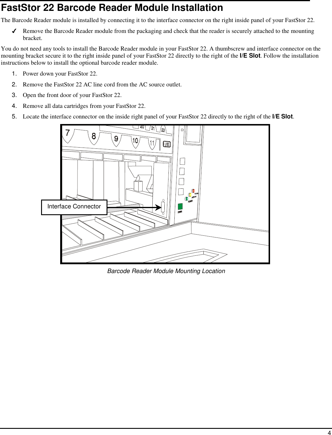 Page 6 of 8 - Adic Adic-Faststor-22-Users-Manual-  Adic-faststor-22-users-manual