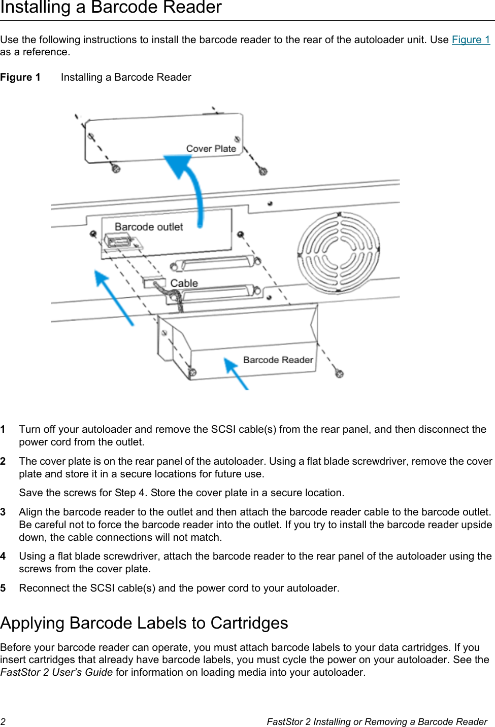Page 2 of 6 - Adic Adic-Faststor-2-Users-Manual- ScalarDLC  Adic-faststor-2-users-manual