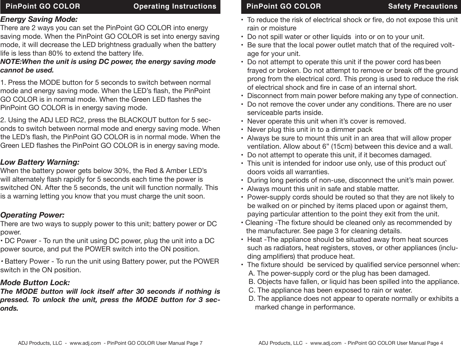 Page 5 of 6 - Pin Point GO COLOR