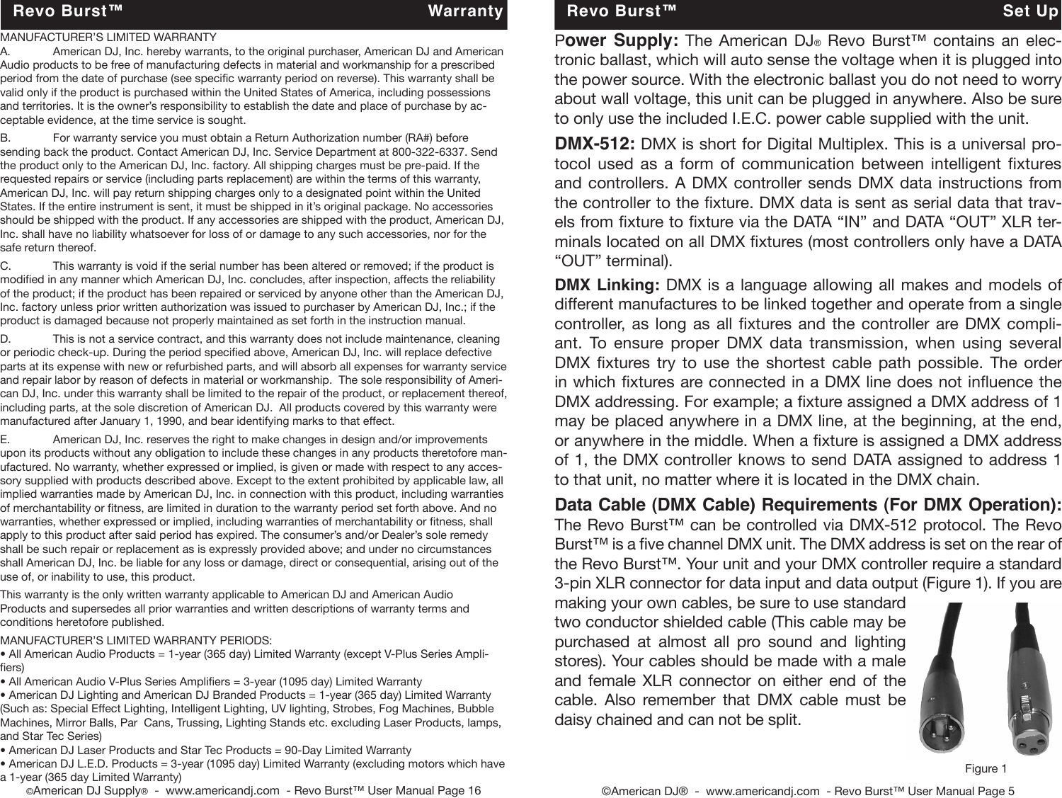 Page 5 of 10 - Adj Revo Burst Lo User Manual