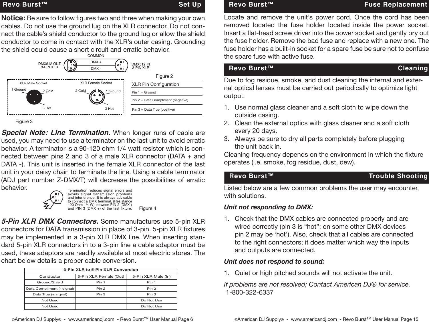 Page 6 of 10 - Adj Revo Burst Lo User Manual