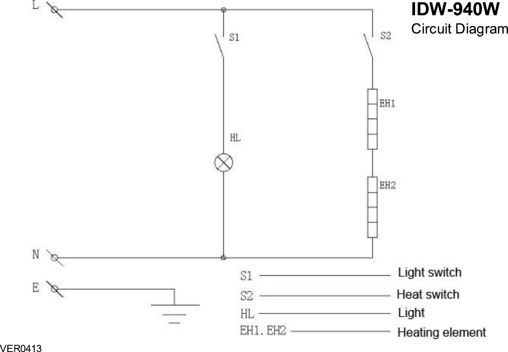 Page 3 of 6 - Admiral-Craft Admiral-Craft-Idw-940-Infrared-Display-Warmer-Owner-S-Manual