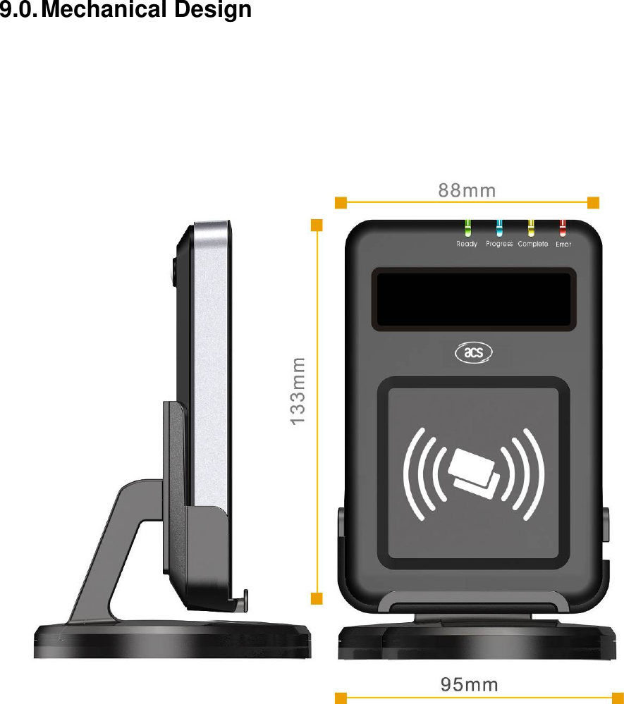   ACR122L-USB-ACS9.0. Mechanical Design   