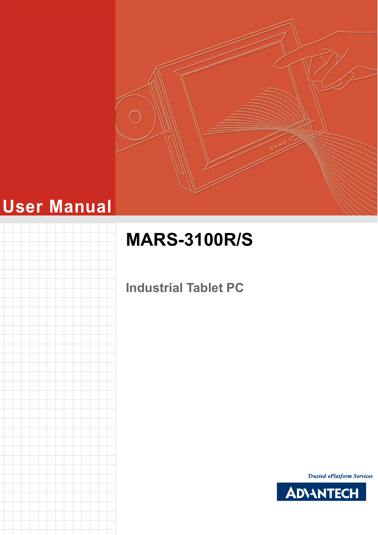 User ManualMARS-3100R/SIndustrial Tablet PC