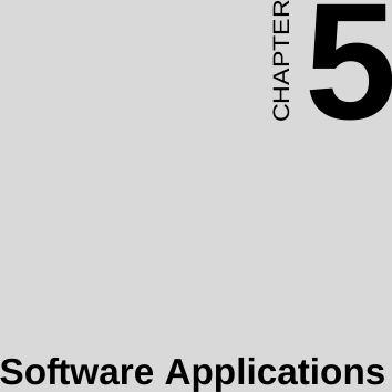 5CHAPTERSoftware Applications