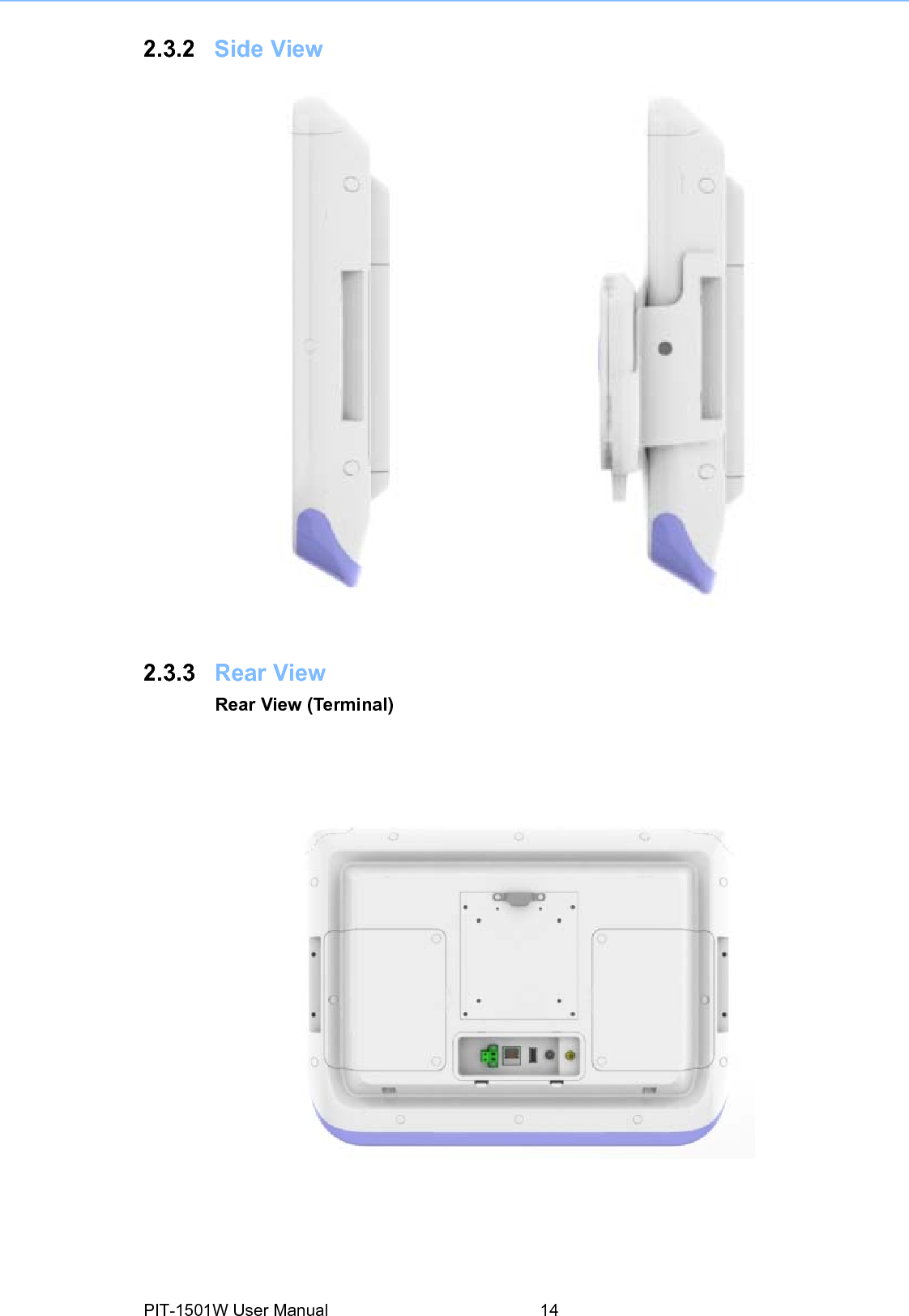 Chapter 3 3    Software Description  This Chapter describes the soft- ware features of the PIT-1501W. ! Windows XP Embedded Soft- ware Specifications  