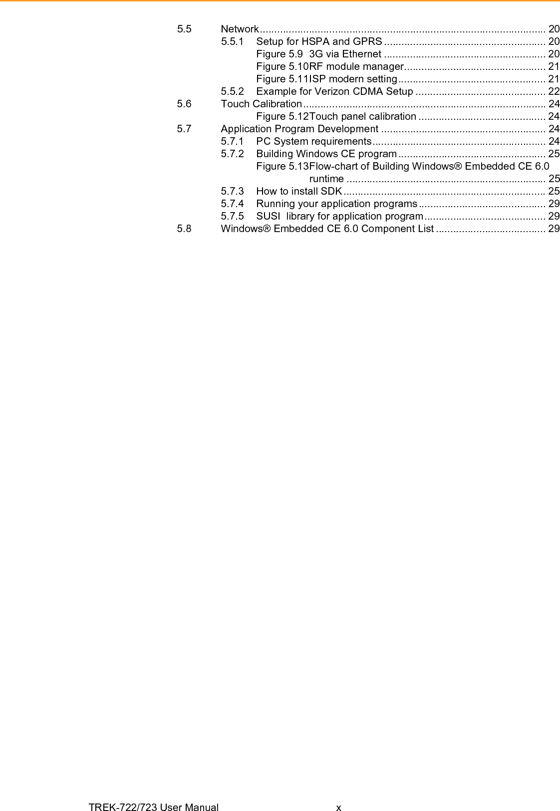 Chapter 11General Information This chapter gives background information on the TREK-722/723 Mobile Data Terminal.Sections include:IntroductionGeneral SpecificationsDimensions