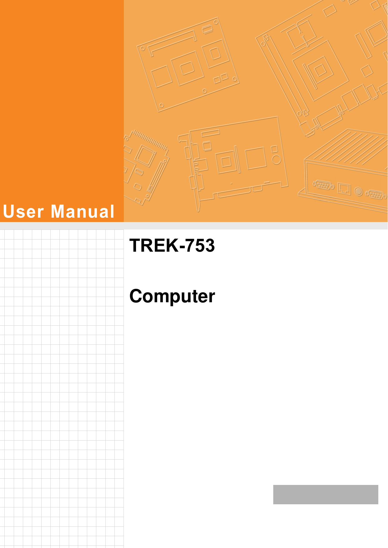 User ManualTREK-753 Computer 