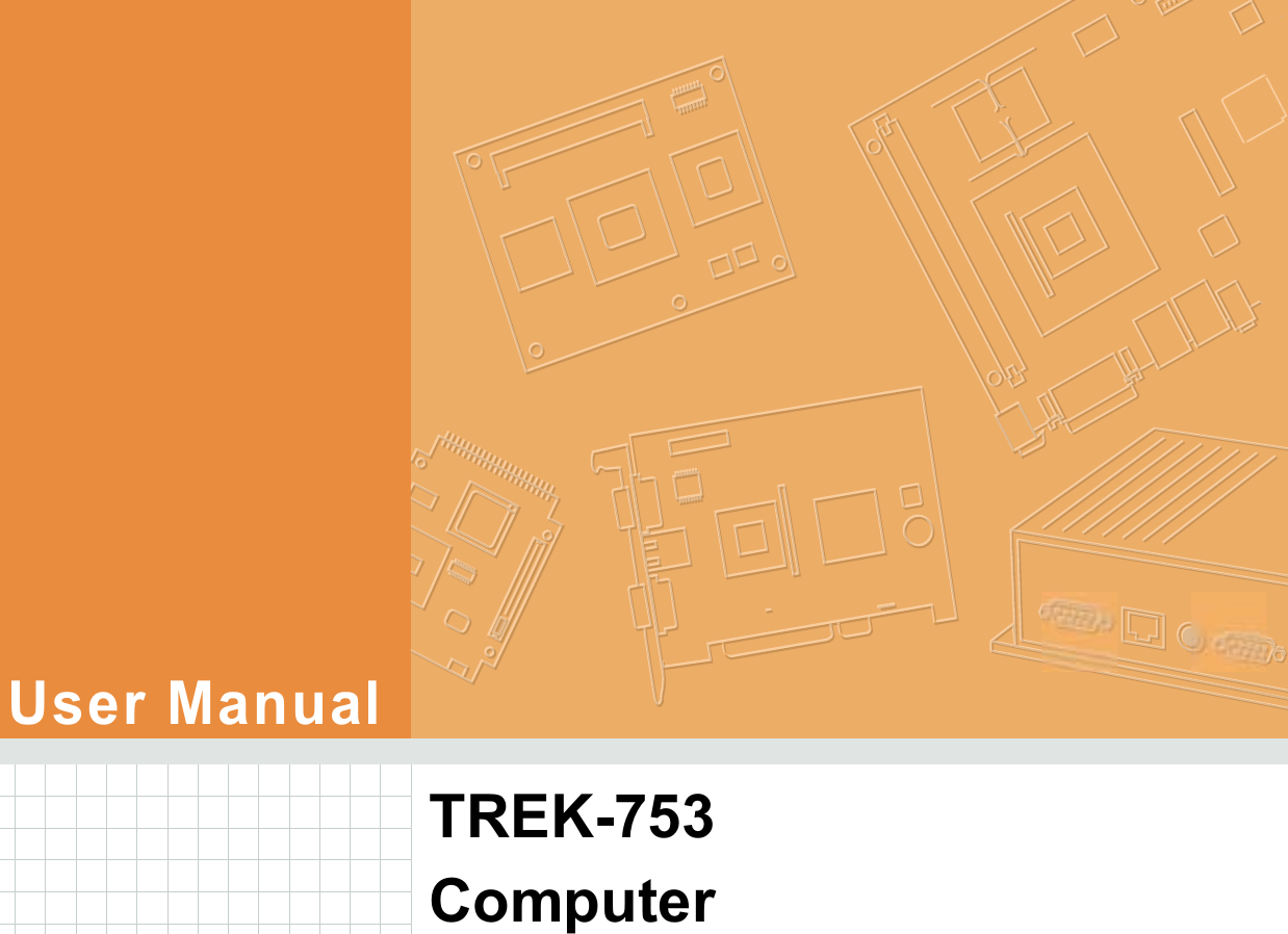 User Manual TREK-753Computer