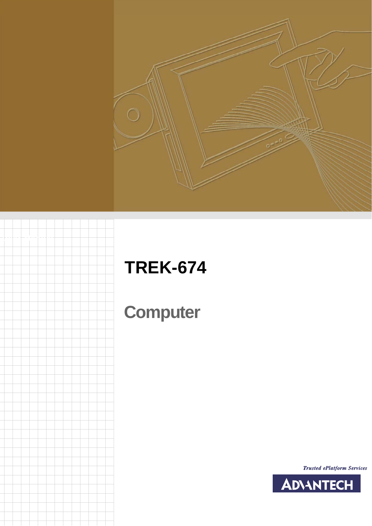         User Manual TREK-674 Computer   