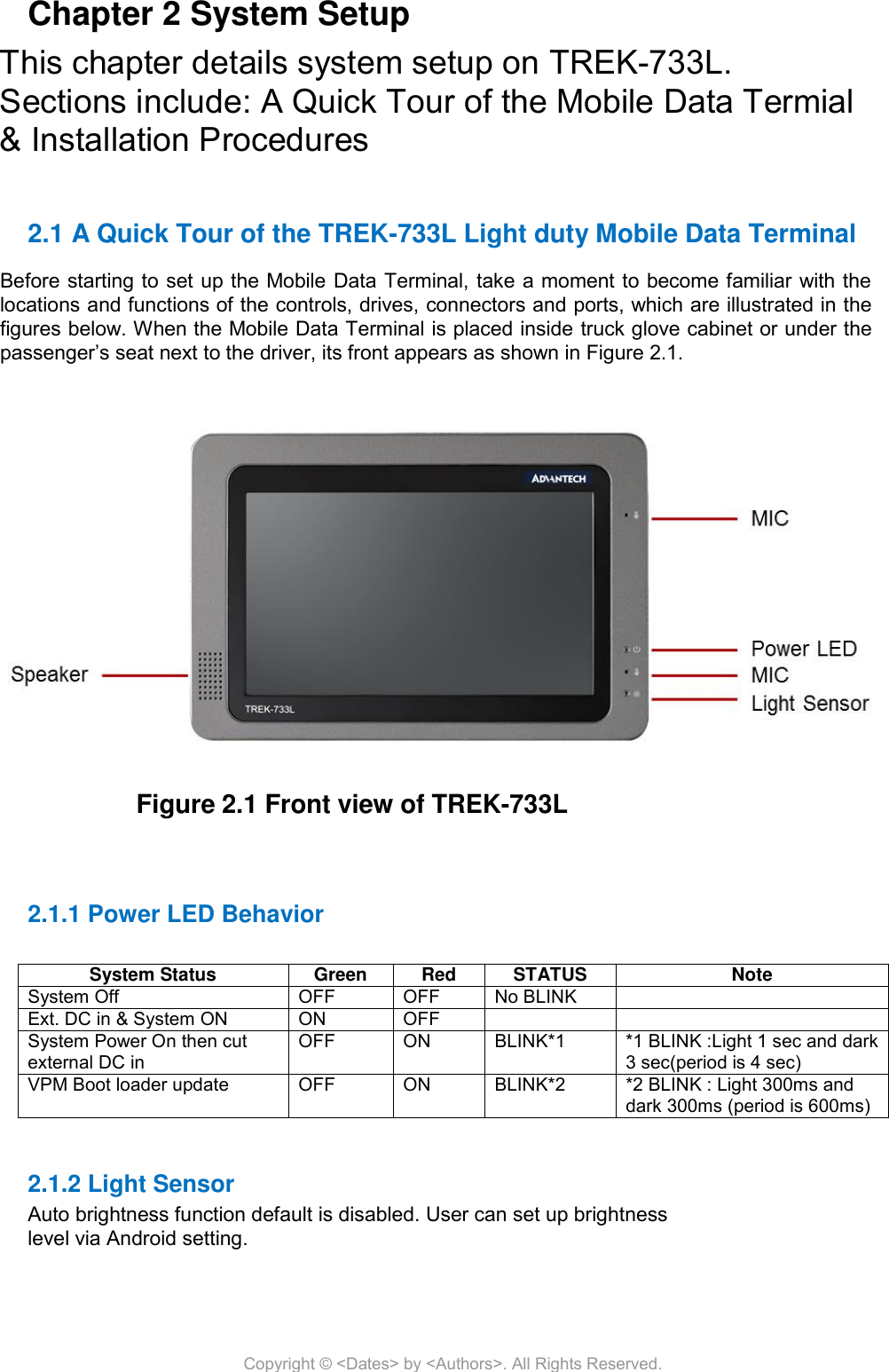 Page 16 of Advantech Co TREK733L Computer User Manual TREK 733 Android 4 4 User s Menu