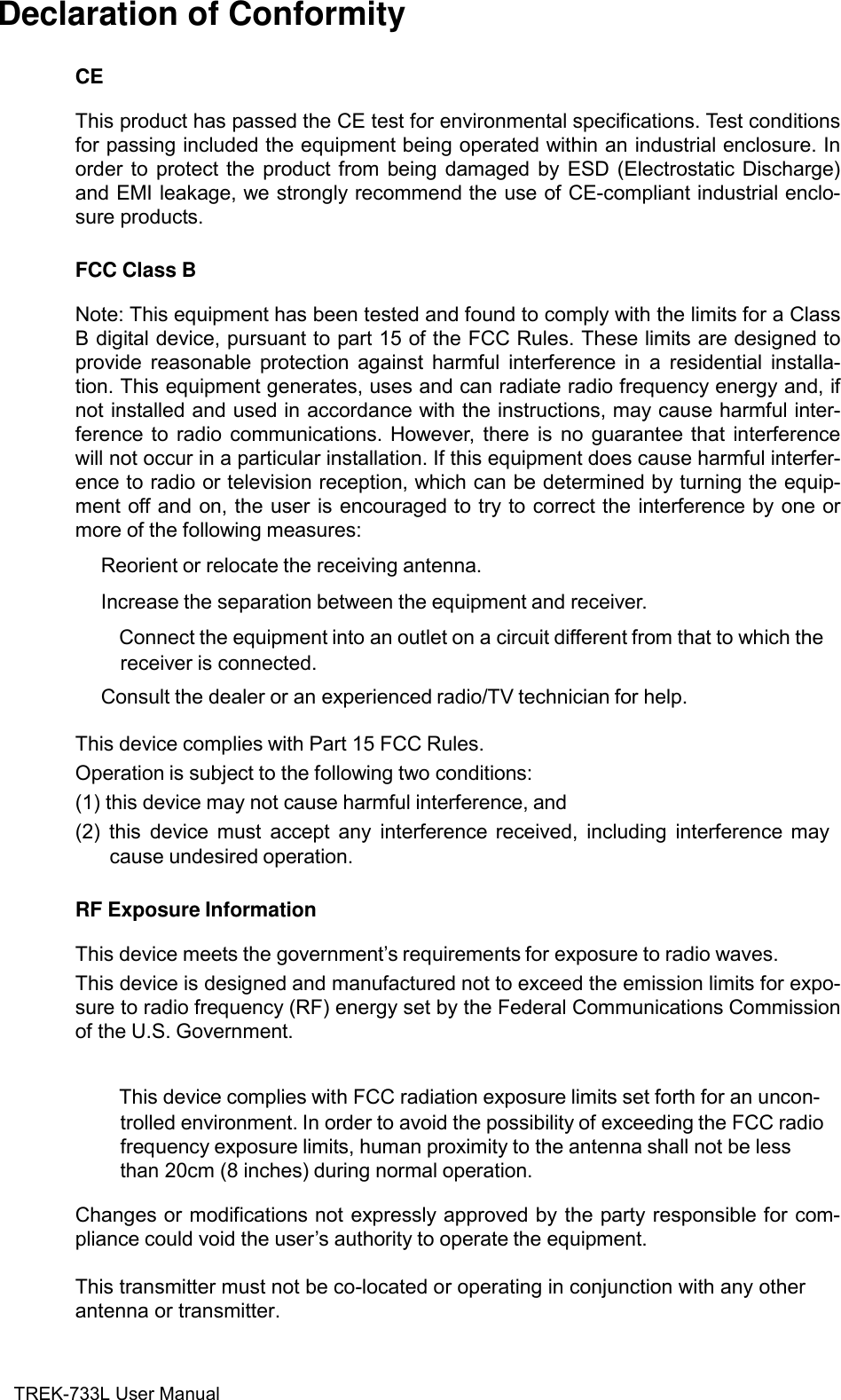 Page 3 of Advantech Co TREK733L Computer User Manual TREK 733 Android 4 4 User s Menu