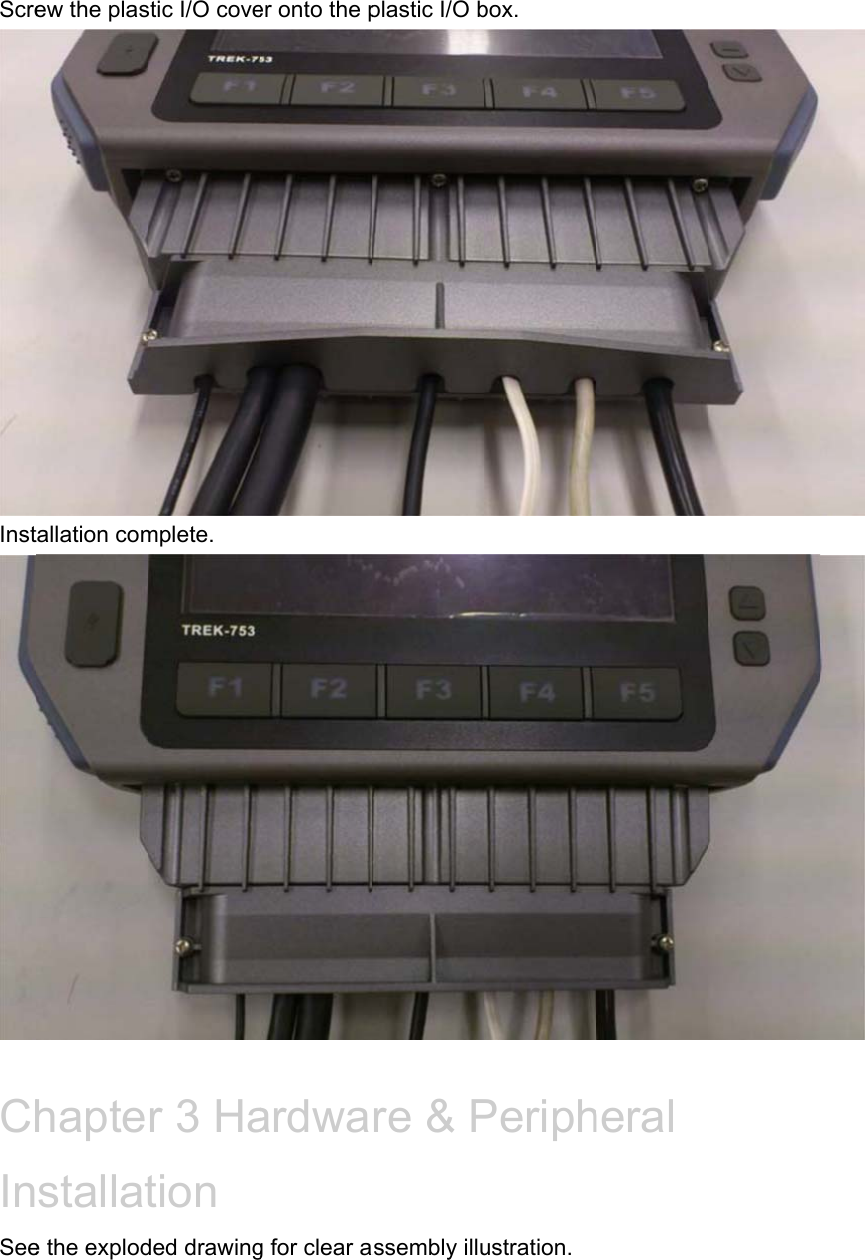 ScreInst ChInSeeew the plastallation comhaptestallate the explodstic I/O covemplete. r 3 Hation ded drawinger onto the pardwag for clear aplastic I/O bre &amp; Passembly illubox. Periphustration. heral   