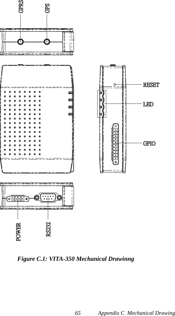 65 Appendix C  Mechanical DrawingFigure C.1: VITA-350 Mechanical Drawinng˚ˣ˦˚ˣ˥˦˥˘˦˘˧˚ˣ˜ˢ˥˦˅ˆ˅ˣˢ˪˘˥˟˘˗