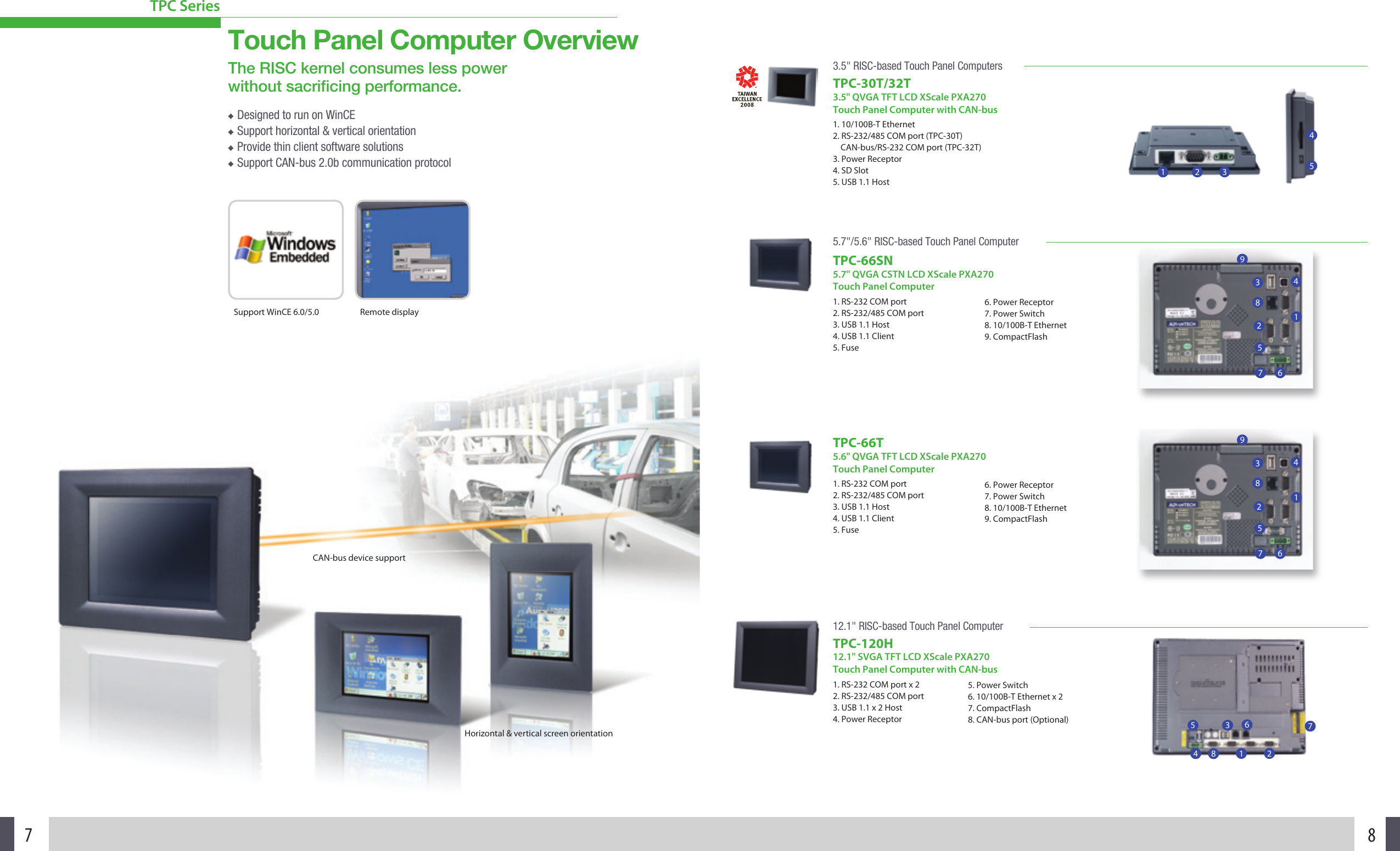 Page 5 of 12 - Advantech Advantech-Touch-Panel-Computers-Users-Manual-  Advantech-touch-panel-computers-users-manual