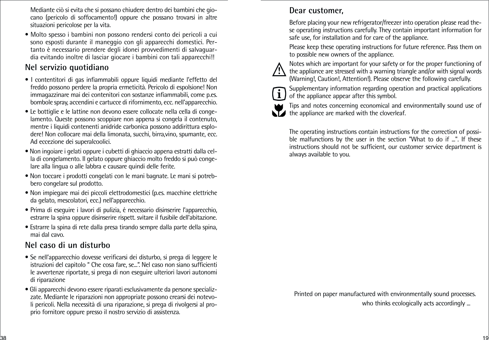 Page 2 of 11 - Aeg Aeg-Arctis-238-1-Gs-Users-Manual-  Aeg-arctis-238-1-gs-users-manual