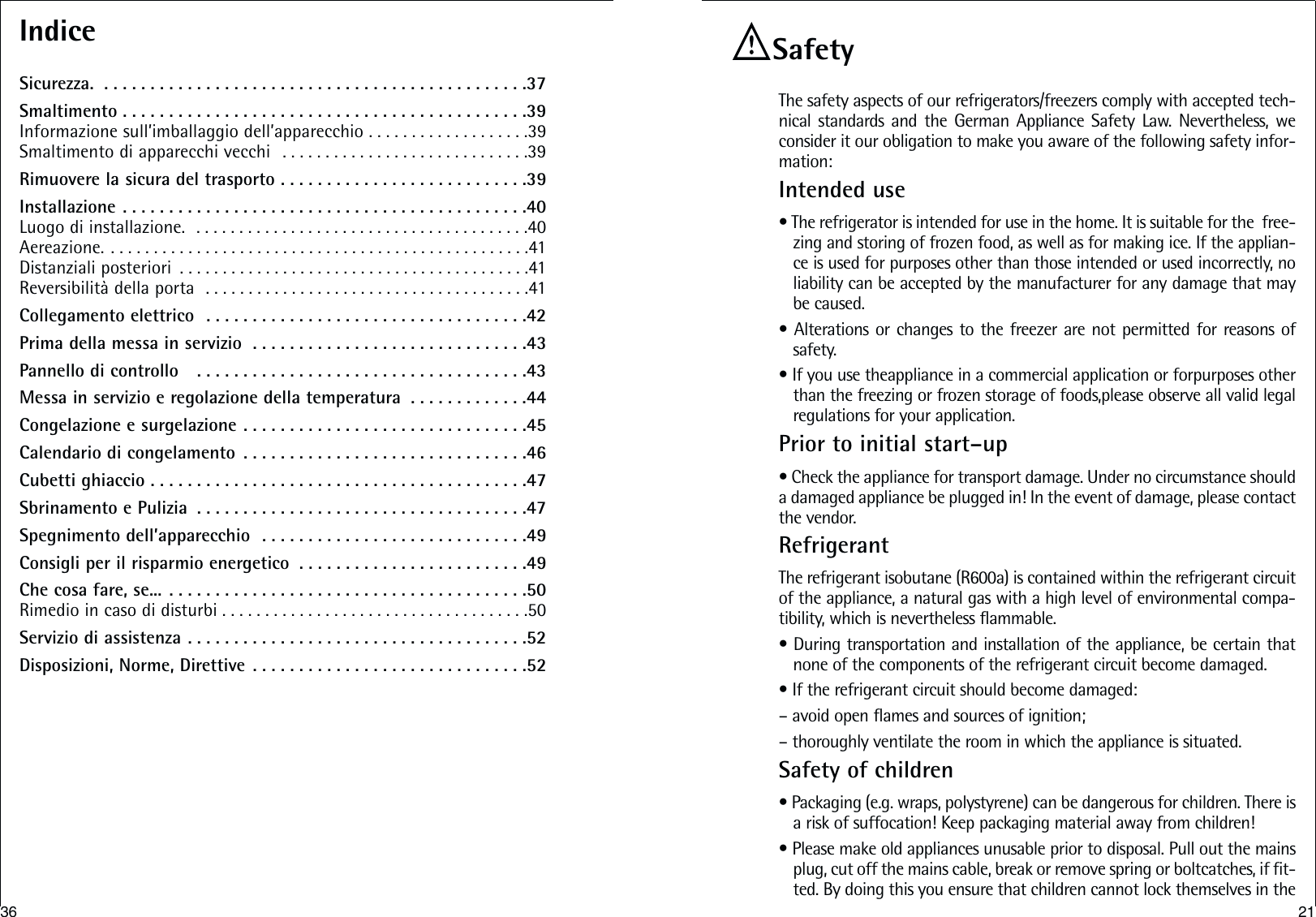 Page 4 of 11 - Aeg Aeg-Arctis-238-1-Gs-Users-Manual-  Aeg-arctis-238-1-gs-users-manual