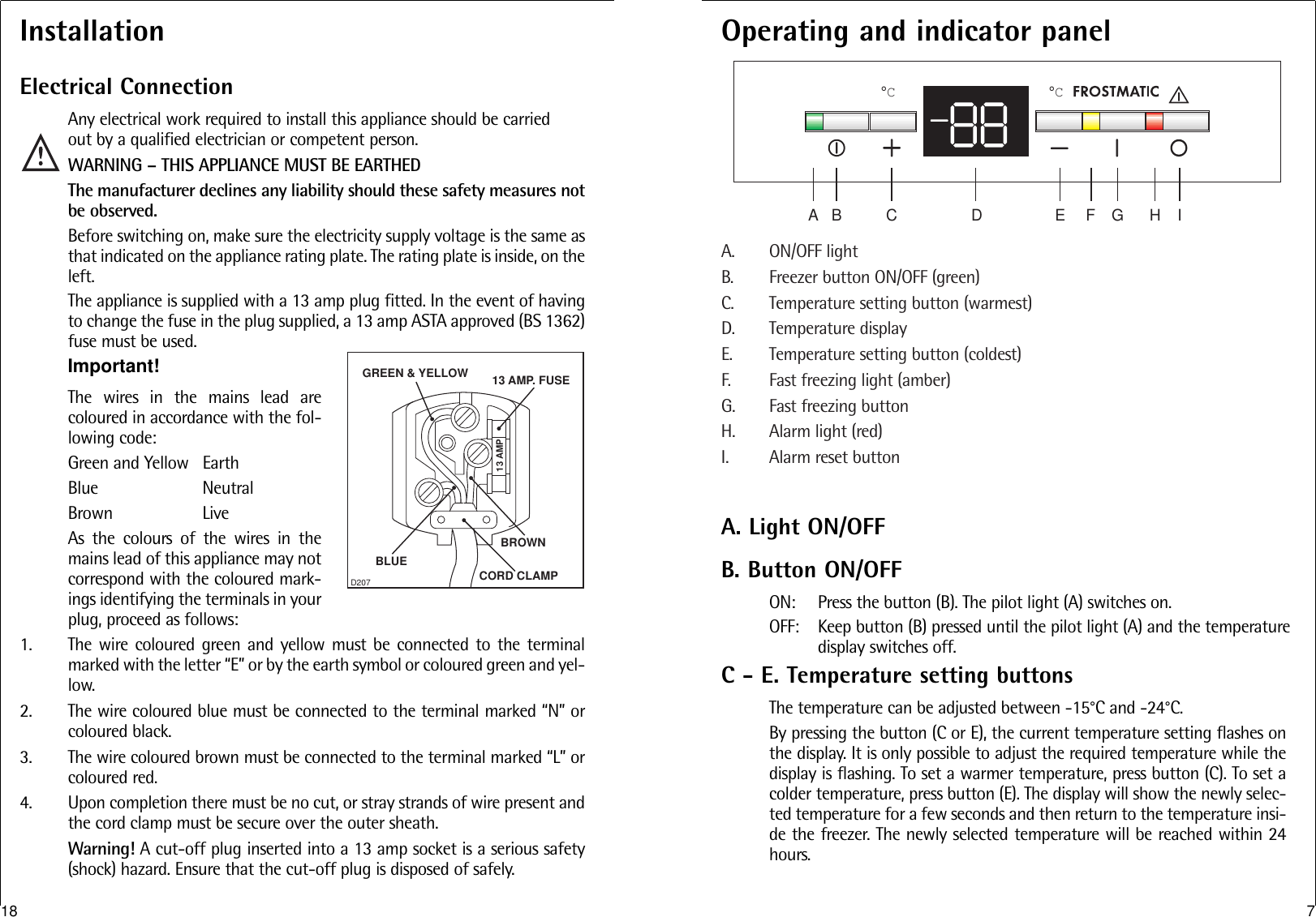 Page 7 of 12 - Aeg Aeg-Arctis-G-8-88-50-I-Users-Manual-  Aeg-arctis-g-8-88-50-i-users-manual