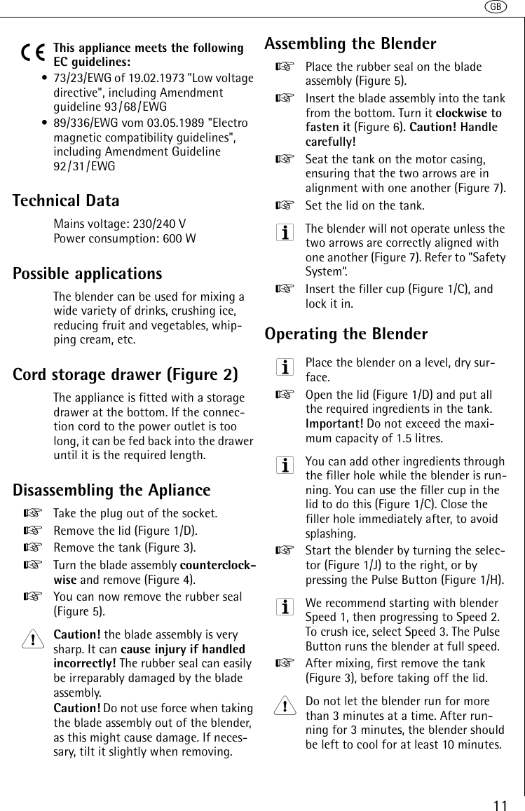 Page 5 of 12 - Aeg Aeg-M-2600-Users-Manual- M2600  Aeg-m-2600-users-manual