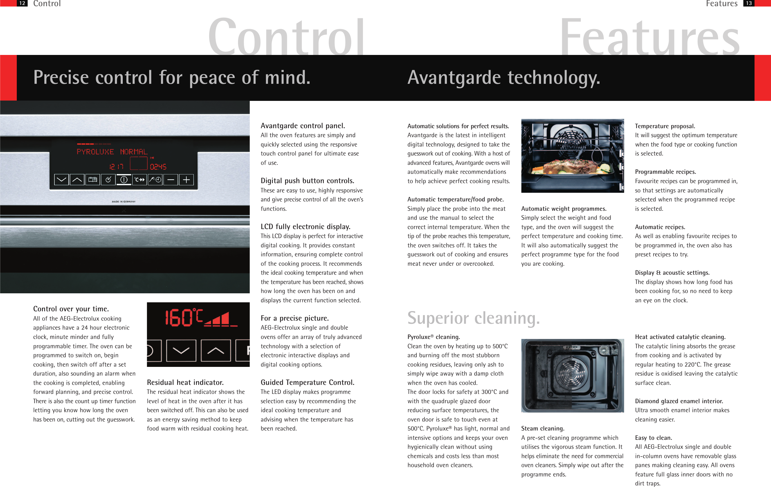 Page 3 of 11 - Aeg Aeg-Ovens-Users-Manual- 48888 MG Built-In Brochure 2008  Aeg-ovens-users-manual