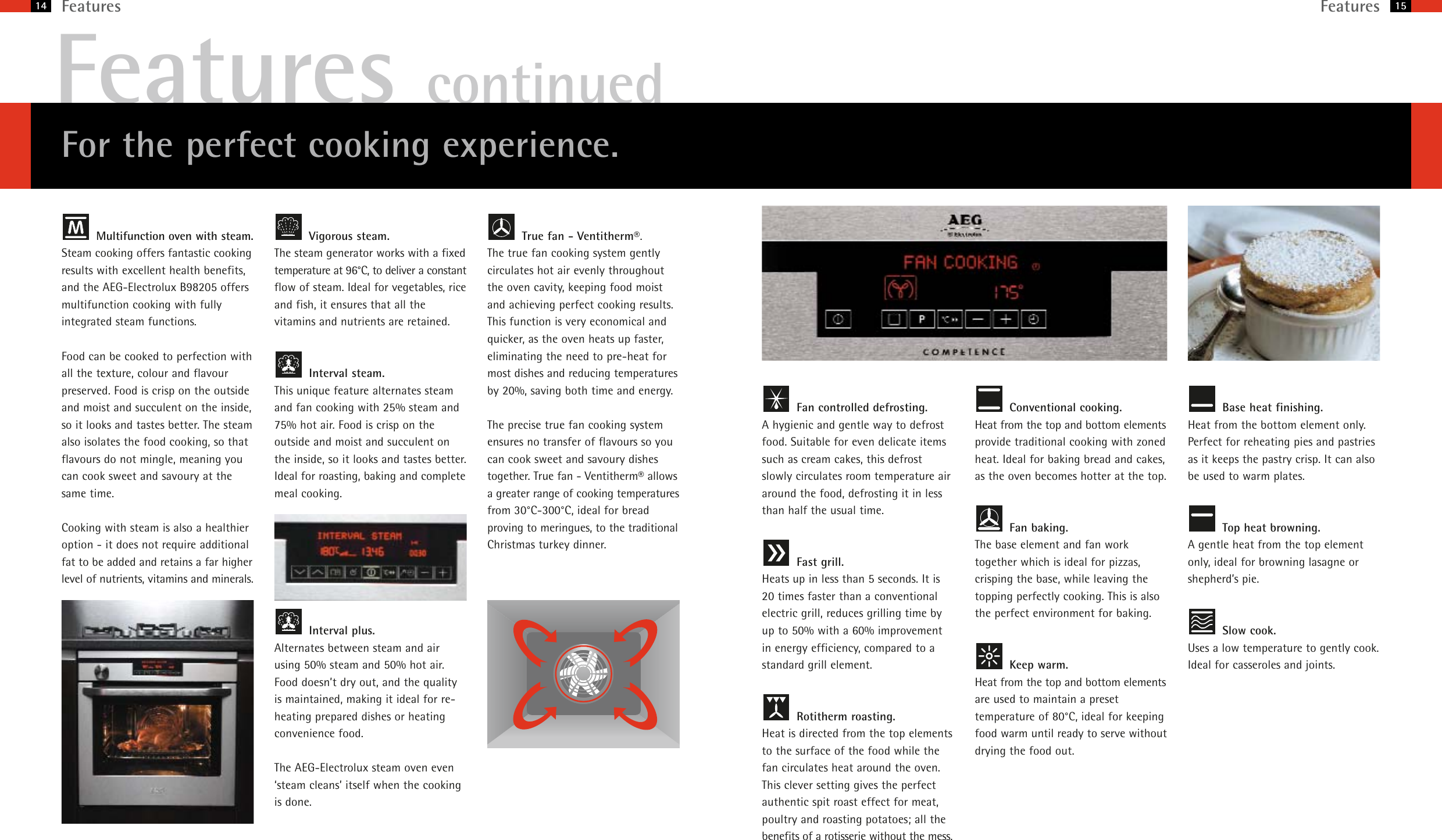 Page 4 of 11 - Aeg Aeg-Ovens-Users-Manual- 48888 MG Built-In Brochure 2008  Aeg-ovens-users-manual