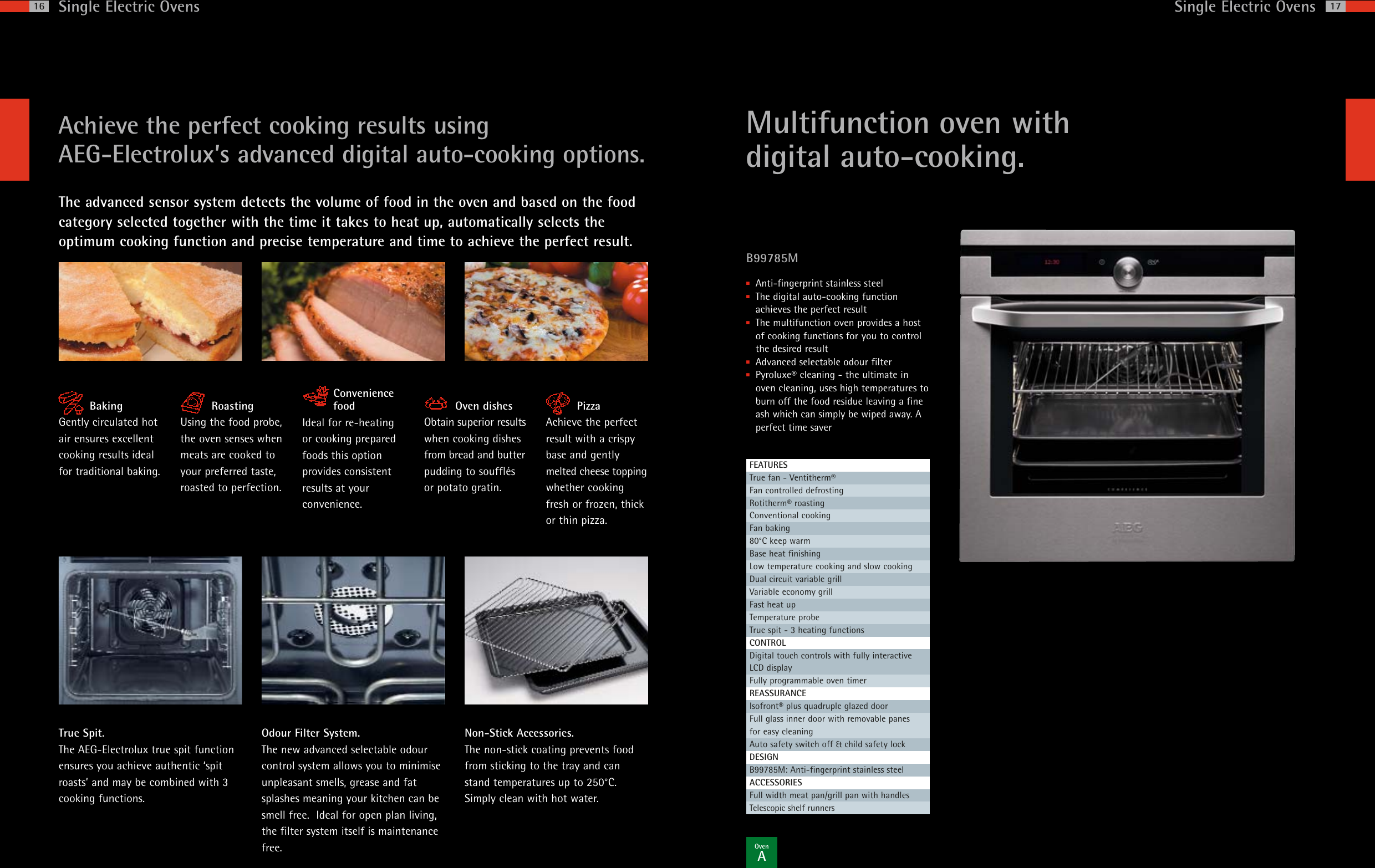Page 5 of 11 - Aeg Aeg-Ovens-Users-Manual- 48888 MG Built-In Brochure 2008  Aeg-ovens-users-manual