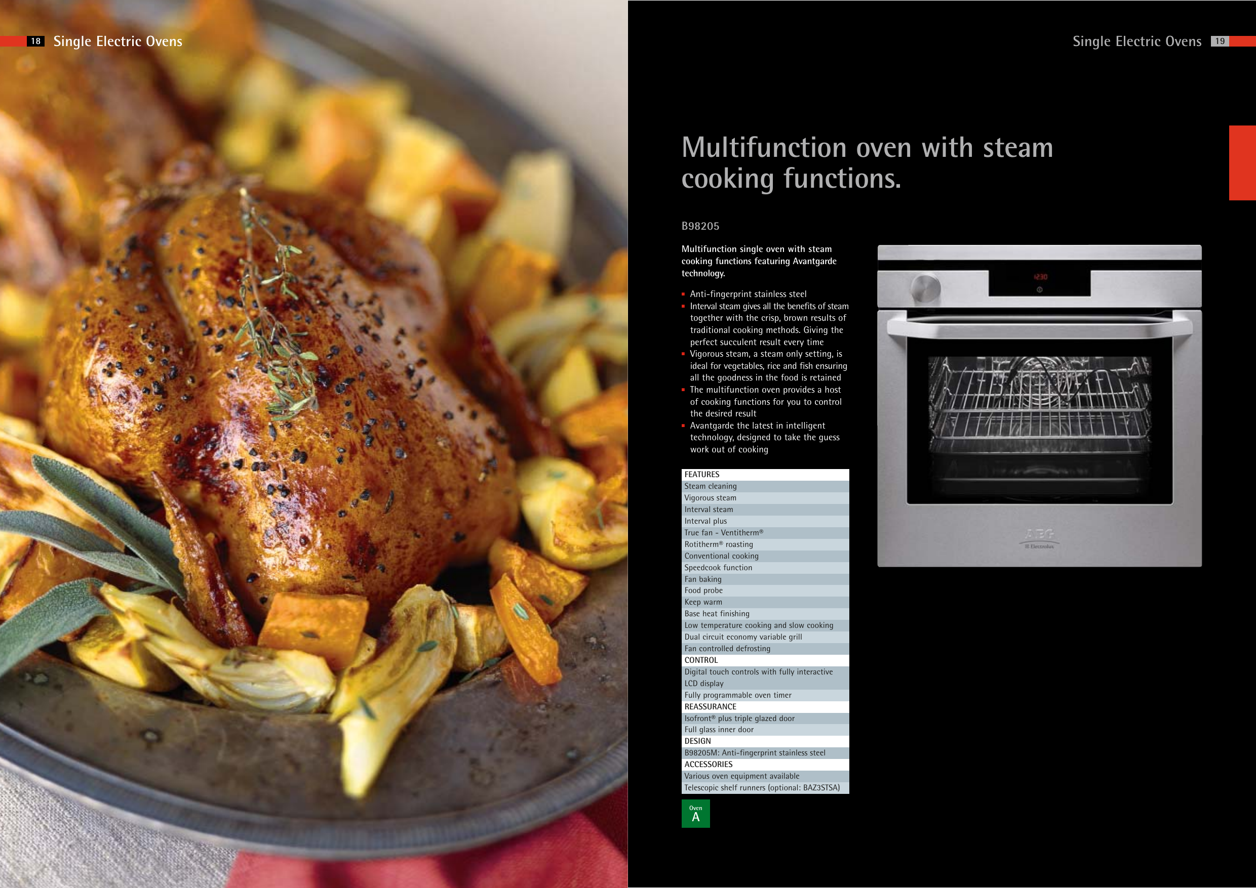 Page 6 of 11 - Aeg Aeg-Ovens-Users-Manual- 48888 MG Built-In Brochure 2008  Aeg-ovens-users-manual