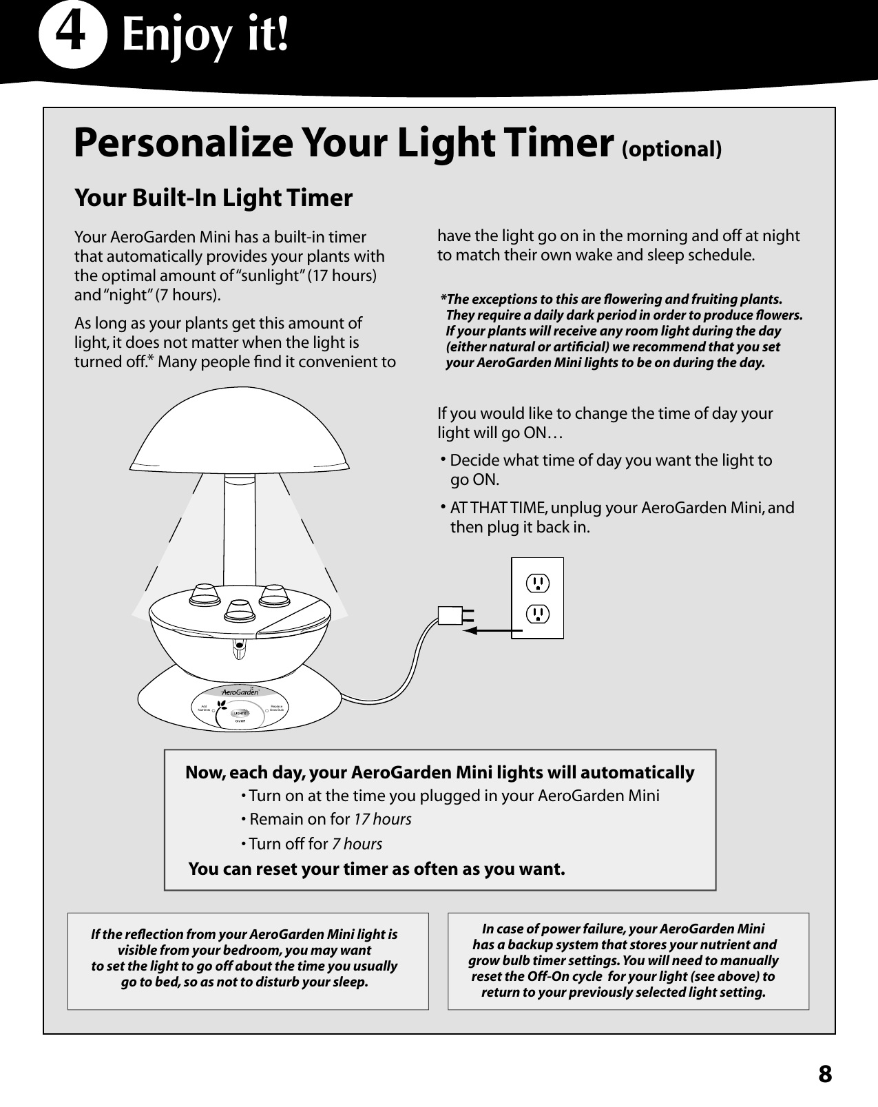 Page 9 of 12 - Aerogarden Aerogarden-Aerogarden-Mini-300291-Users-Manual-  Aerogarden-aerogarden-mini-300291-users-manual