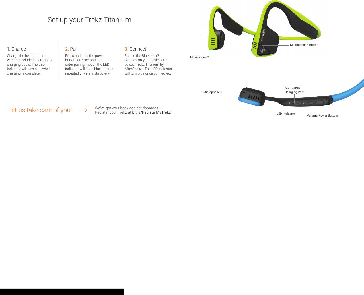 Page 2 of 5 - Aftershokz Aftershokz-Trekz-Titanium-User-Manual-1003428 ManualsLib - Makes It Easy To Find Manuals Online! User Manual