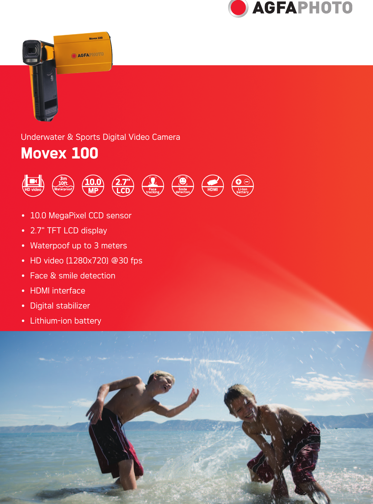 Page 1 of 2 - Agfa Agfa-Movex-100-Flyer-Flyer-  Agfa-movex-100-flyer-flyer