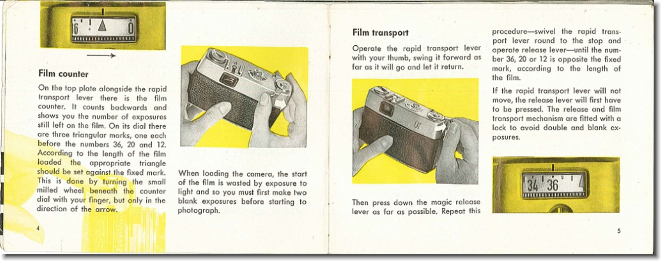 Page 4 of 11 - Agfa Agfa-Optima-Ia-Instructions-For-Use-  Agfa-optima-ia-instructions-for-use