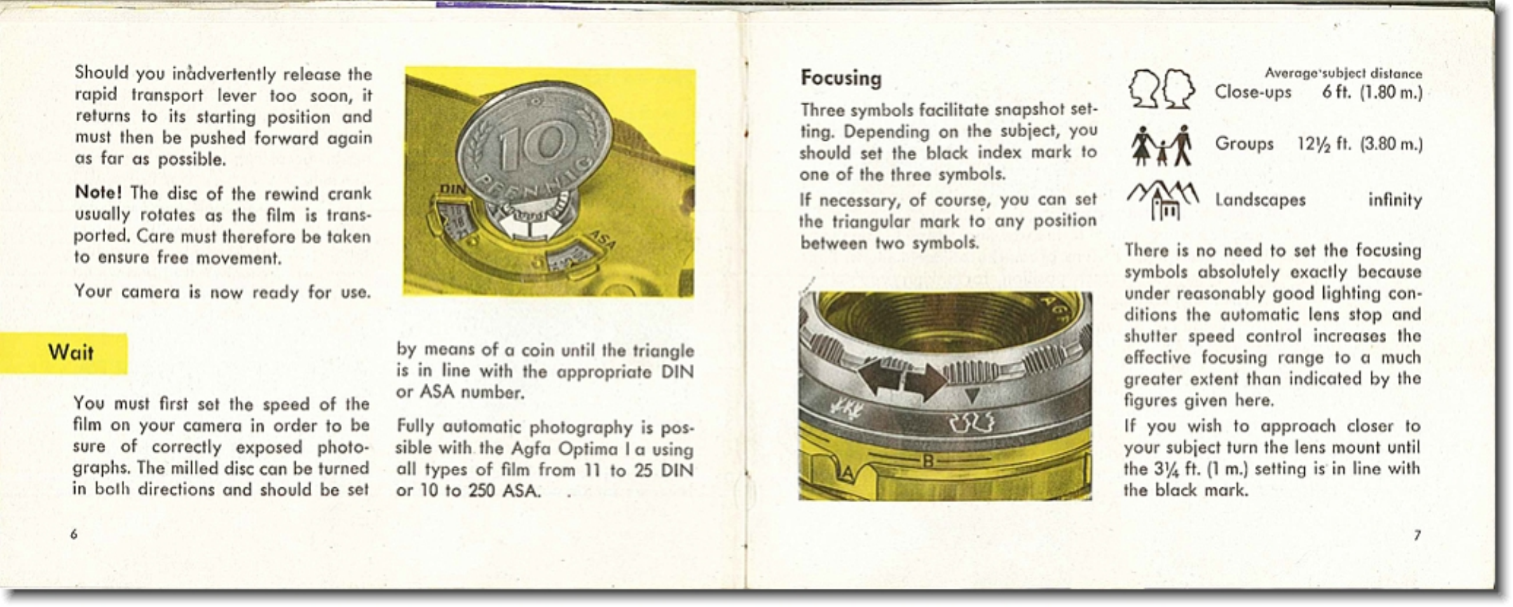 Page 5 of 11 - Agfa Agfa-Optima-Ia-Instructions-For-Use-  Agfa-optima-ia-instructions-for-use