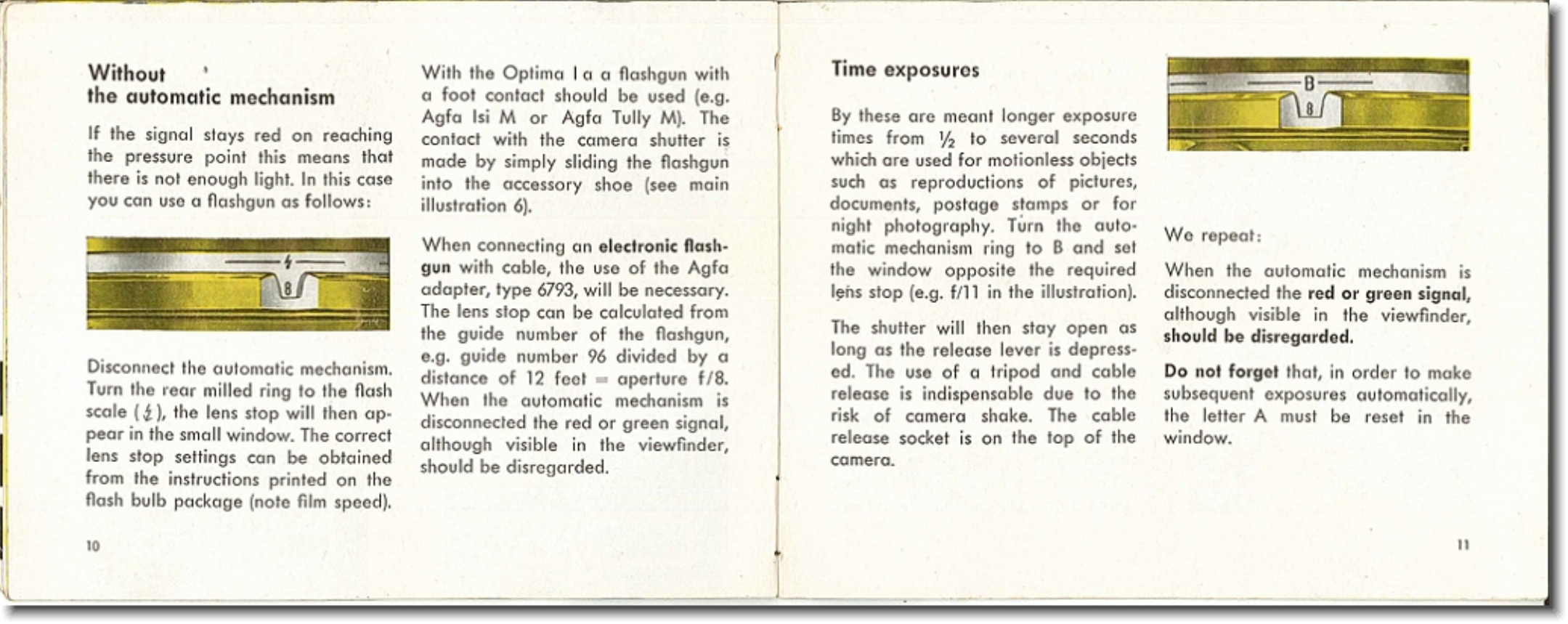 Page 7 of 11 - Agfa Agfa-Optima-Ia-Instructions-For-Use-  Agfa-optima-ia-instructions-for-use