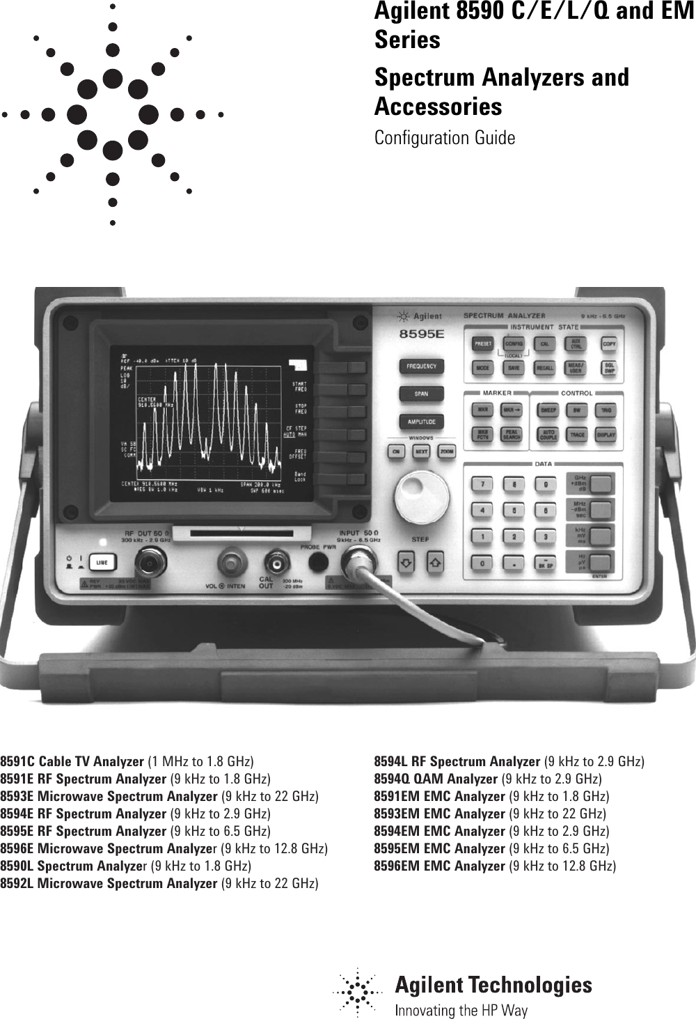 Page 1 of 8 - Agilent-Technologies Agilent-Technologies-8590-Users-Manual-  Agilent-technologies-8590-users-manual