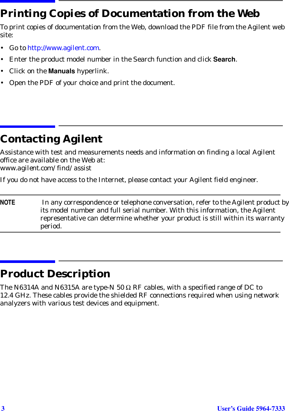 Page 3 of 7 - Agilent-Technologies Agilent-Technologies-N6314A-Users-Manual-  Agilent-technologies-n6314a-users-manual