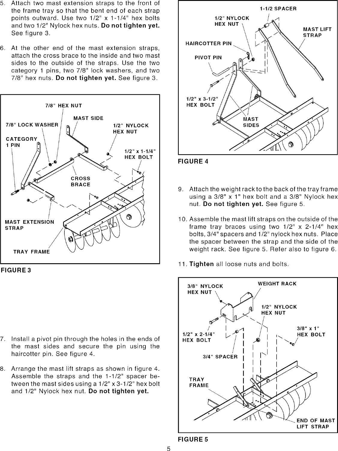 Page 5 of 8 - Agri-Fab 45-0356 User Manual  CULTIVATOR - Manuals And Guides L0406291