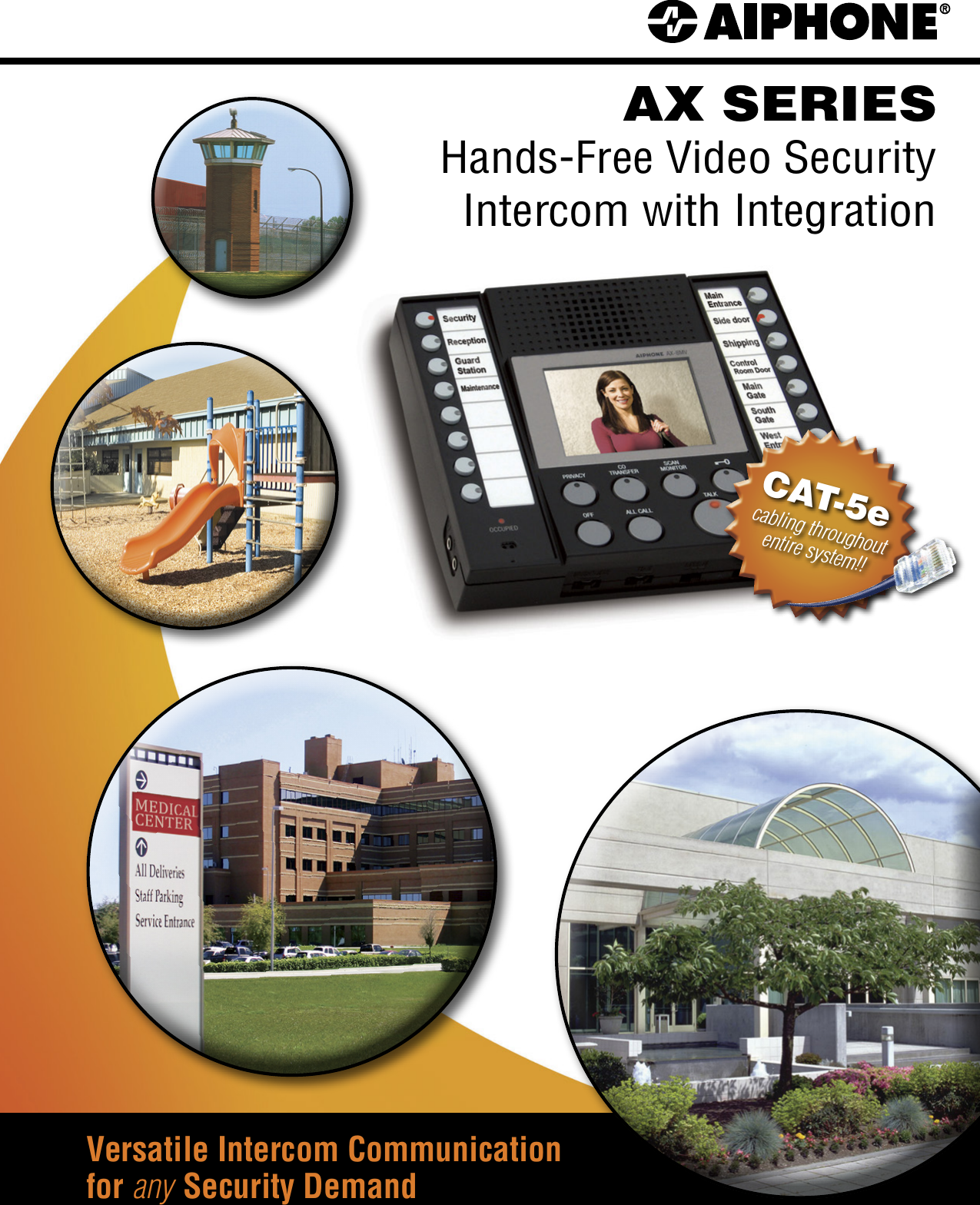 Page 1 of 12 - Aiphone  AX Brochure