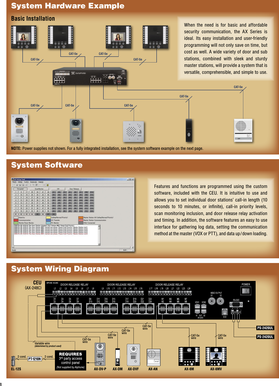 Page 8 of 12 - Aiphone  AX Brochure