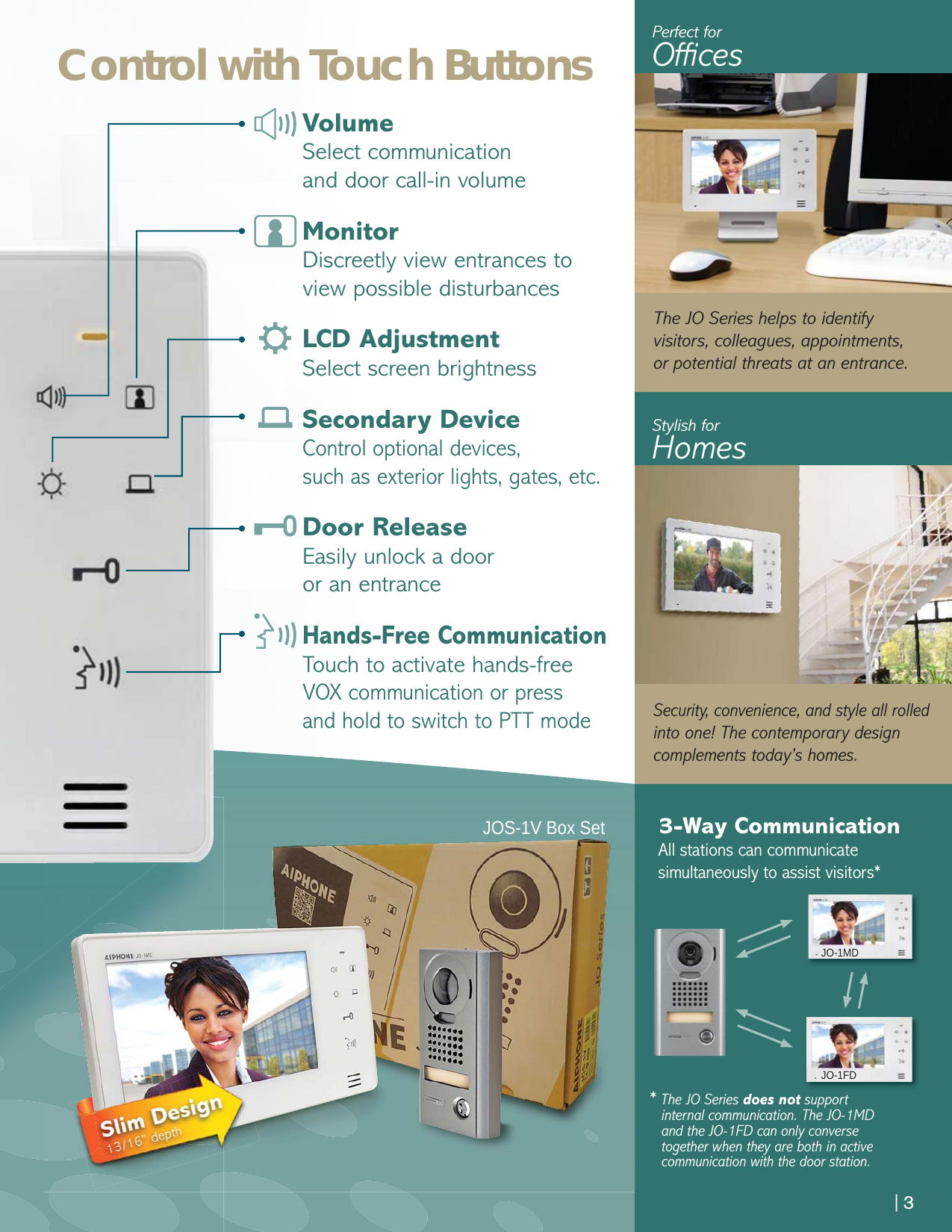 Page 3 of 4 - Aiphone JO Brochure Series